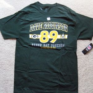 DAVE ROBINSON GREEN BAY PACKERS HALL OF FAME SHIRT